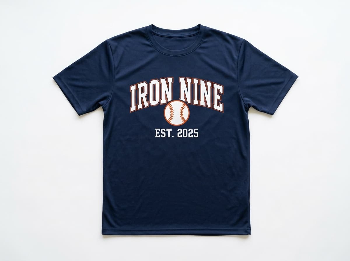 野球 オリジナルTシャツ制作イメージ チーム名大胆デザイン